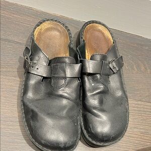 Black Leather Men's Shoes